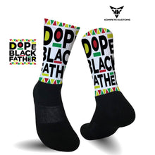 Load image into Gallery viewer, Dope Black Father Socks
