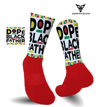 Load image into Gallery viewer, Dope Black Father Socks
