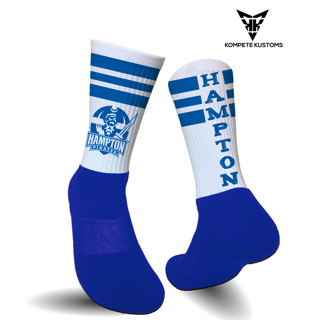 Hampton University HBCU Socks